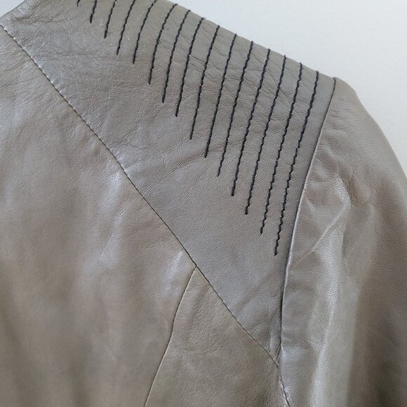 ImprovD Lamb Leather Moto Jacket - Picture 9 of 16